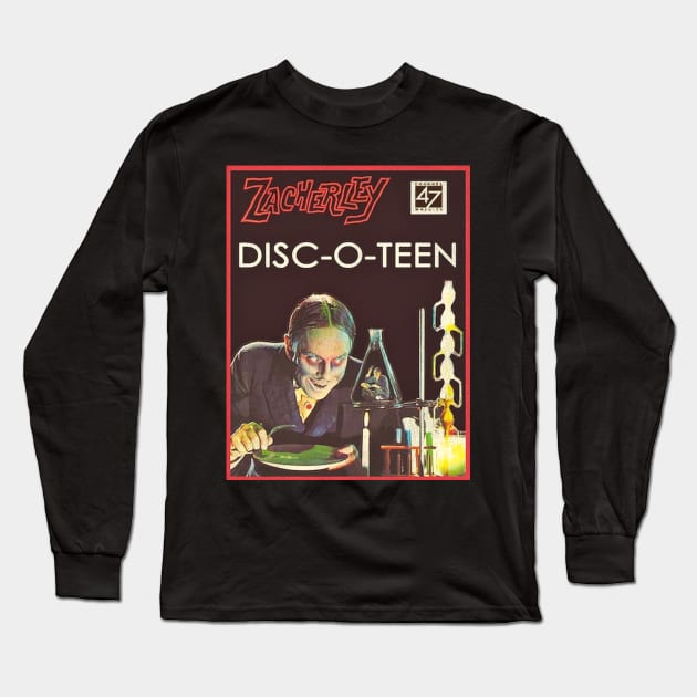 Zacherley Disc-O-Teen 60s Live Dance TV Program Long Sleeve T-Shirt by darklordpug